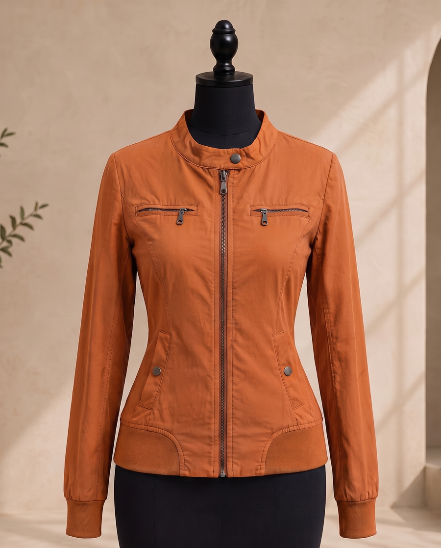 Chaqueta de entre tiempo naranja
